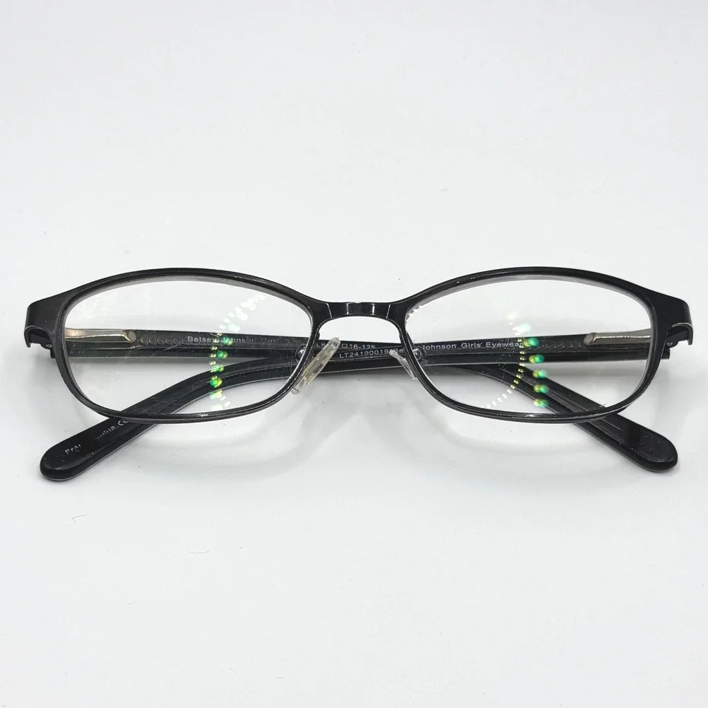 Betsey Johnson Girls‎ Eyewear Black Oval Floral Frames LT24190019 47-16-125